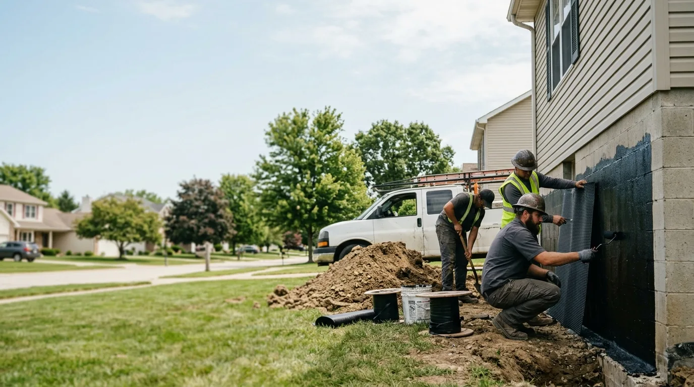 Basement Waterproofing in Yellow Springs, OH near me